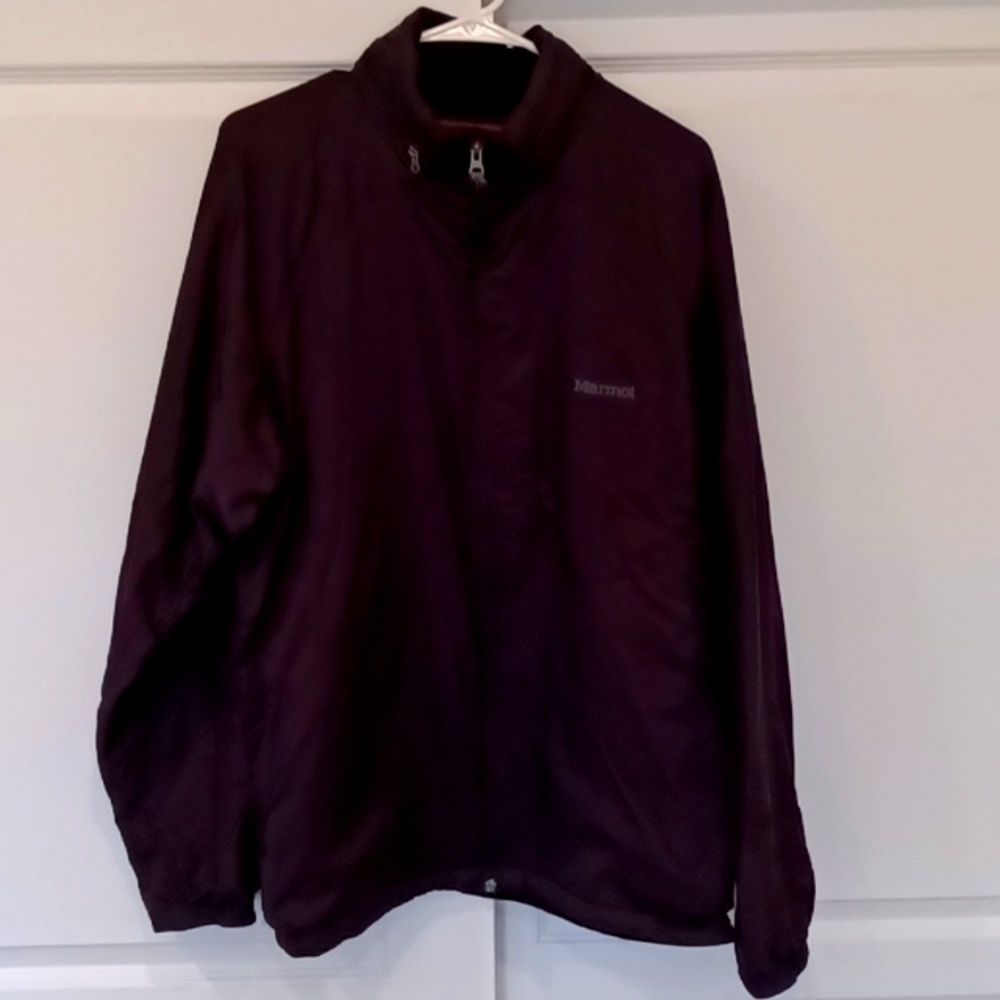 Men's XL black Marmot zip up jacket
